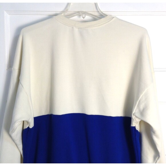 Vtg Adidas Crewneck Sweater Men M Nature Moth Wildlife Colorful 90's Retro Y2K - Picture 5 of 10